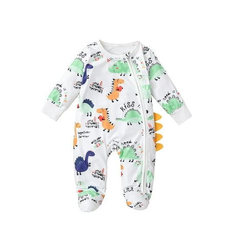 JYNZ Going Home Outfit Baby Boy 0-12 Months Fall Winter Baby Boys Clothes Dinosaur Long Sleeve Zipper Romper Jumpsuit White 0-3 Months
JYNZ Going Home Outfit Baby Boy 0-12 Months Fall Winter Baby Boys Clothes Dinosaur Long Sleeve Zipper Romper Jumpsuit White 0-3 Months