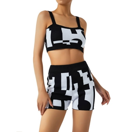 Gwiyeopda Workout Sets for Women Knitted Sport Bra High Waist Running Shorts 2 Piece Yoga Sets
Gwiyeopda Workout Sets for Women Knitted Sport Bra High Waist Running Shorts 2 Piece Yoga Sets