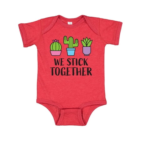 Inktastic We Stick Together with Cacti and Succulent Gift Baby Boy or Baby Girl Bodysuit
Inktastic We Stick Together with Cacti and Succulent Gift Baby Boy or Baby Girl Bodysuit