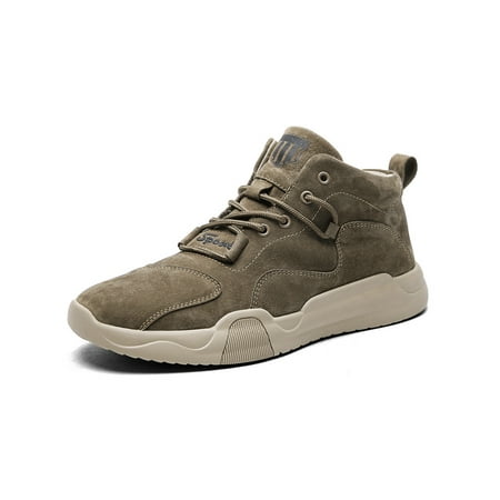 SIMANLAN Men s Sneakers Lace Up Casual Shoes Non-slip Flats Outdoor Fashion Athletic Sneaker Travel Comfort Walking Shoe Khaki 8.5
SIMANLAN Men s Sneakers Lace Up Casual Shoes Non-slip Flats Outdoor Fashion Athletic Sneaker Travel Comfort Walking Shoe Khaki 8.5