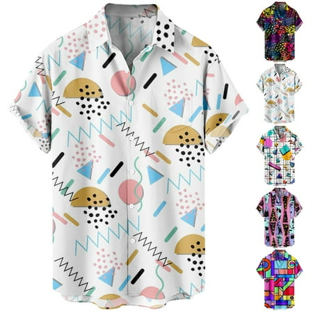 Men s and Big Men s Casual Button-Down Hawaiian Shirts Tropical Basic Shirt Tops Up to 8XL
Men s and Big Men s Casual Button-Down Hawaiian Shirts Tropical Basic Shirt Tops Up to 8XL