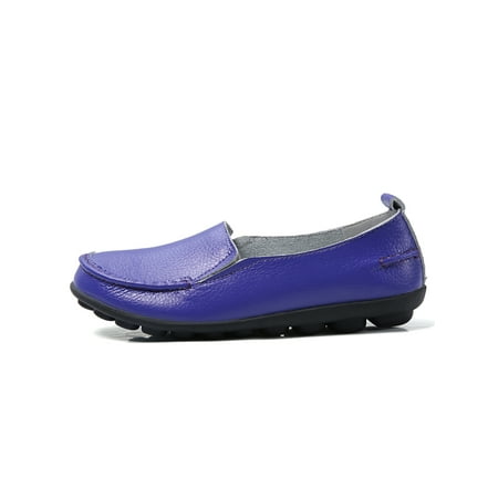 Tenmix Womens Loafers Round Toe Flats Slip On Leather Shoes Lightweight Casual Shoe Women Breathable Non-slip Purple 11
Tenmix Womens Loafers Round Toe Flats Slip On Leather Shoes Lightweight Casual Shoe Women Breathable Non-slip Purple 11