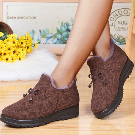Snow Winter Outdoor Warm Women s Boots Thick Boots Plus Velvet Cotton Sleeves Shoes Round Comfortable Toe Women s Boots Coffee 7
Snow Winter Outdoor Warm Women s Boots Thick Boots Plus Velvet Cotton Sleeves Shoes Round Comfortable Toe Women s Boots Coffee 7