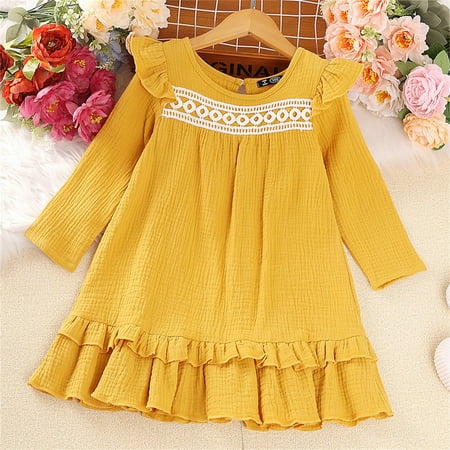 dmqupv Party Dresses For Girls Girls Dress Sleeveless Long Sleeve Kids Toddler Little Big Girl Unicorn Casual Dresses Yellow 5-6 Years
dmqupv Party Dresses For Girls Girls Dress Sleeveless Long Sleeve Kids Toddler Little Big Girl Unicorn Casual Dresses Yellow 5-6 Years