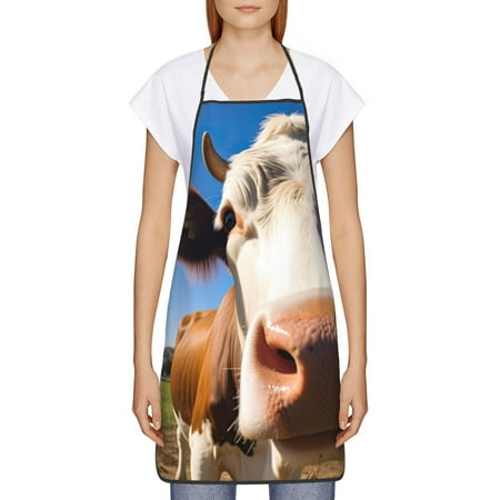 Goofa Bib Apron Unisex Aprons Adjustable Waterdrop Resistant Cooking Kitchen Apron for Chef Blue Sky Meadow Cute Cow Pattern Apron Bulk
Goofa Bib Apron Unisex Aprons Adjustable Waterdrop Resistant Cooking Kitchen Apron for Chef Blue Sky Meadow Cute Cow Pattern Apron Bulk
