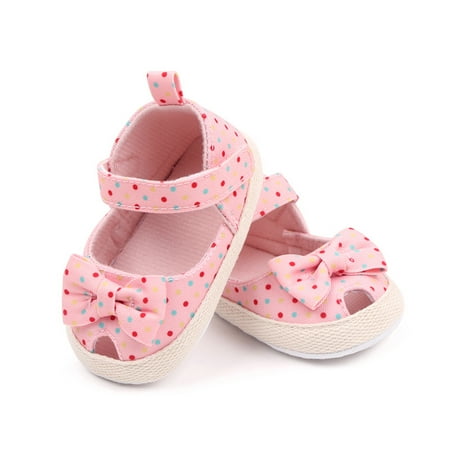Baby Girls Premium Flats Big Bow Decor Toddler Dot Print Bow First Walker Crib Shoe
Baby Girls Premium Flats Big Bow Decor Toddler Dot Print Bow First Walker Crib Shoe