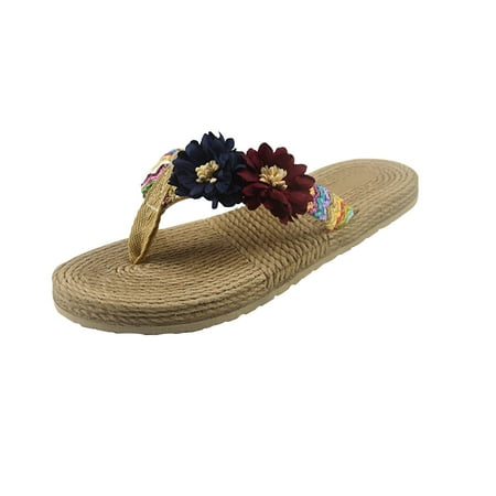 Womens Slippers House Slippers Womens Slippers Women Flowers Open Toe Slippers Shoes Comfy Sandals Casual Comfortable Beach Sandals
Womens Slippers House Slippers Womens Slippers Women Flowers Open Toe Slippers Shoes Comfy Sandals Casual Comfortable Beach Sandals