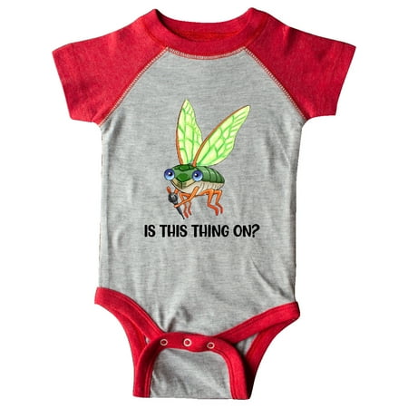 Inktastic Is This Thing On Cute Cicada with Microphone Gift Baby Boy or Baby Girl Bodysuit
Inktastic Is This Thing On Cute Cicada with Microphone Gift Baby Boy or Baby Girl Bodysuit