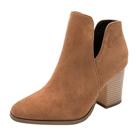 HSMQHJWE Short Black Boots For Women Suede Boots For Women Size 8 Women Faux Chunky Heel Short Boots Fashion Solid Color Slip On Boots Casual Booties Shoes Boots Skinny Ankles
HSMQHJWE Short Black Boots For Women Suede Boots For Women Size 8 Women Faux Chunky Heel Short Boots Fashion Solid Color Slip On Boots Casual Booties Shoes Boots Skinny Ankles