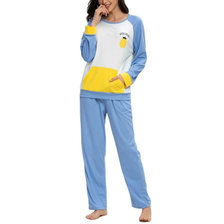 Unique Bargains Womens Nightwear with Pants Pockets Loungewear Pajama Sleepwear Sets
Unique Bargains Womens Nightwear with Pants Pockets Loungewear Pajama Sleepwear Sets