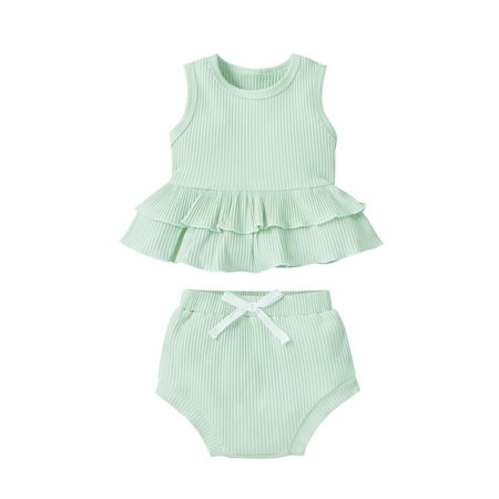 Pudcoco Baby Girl Summer Sets Ruffle Tank Tops Shorts Set
Pudcoco Baby Girl Summer Sets Ruffle Tank Tops Shorts Set