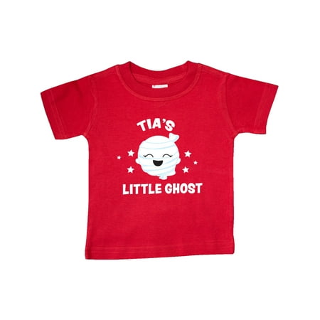 Inktastic Cute Tia s Little Ghost with Stars Gift Baby Girl T-Shirt