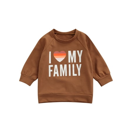Canis Toddler Baby Boys Girls Long Sleeve Sweatshirt Casual Letter Crewneck Pullover Loose Tops
Canis Toddler Baby Boys Girls Long Sleeve Sweatshirt Casual Letter Crewneck Pullover Loose Tops
