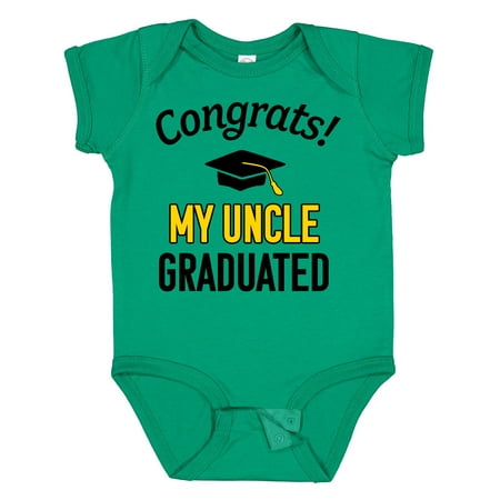 Inktastic Congrats! My Uncle Graduated with Cap Gift Baby Boy or Baby Girl Bodysuit
Inktastic Congrats! My Uncle Graduated with Cap Gift Baby Boy or Baby Girl Bodysuit