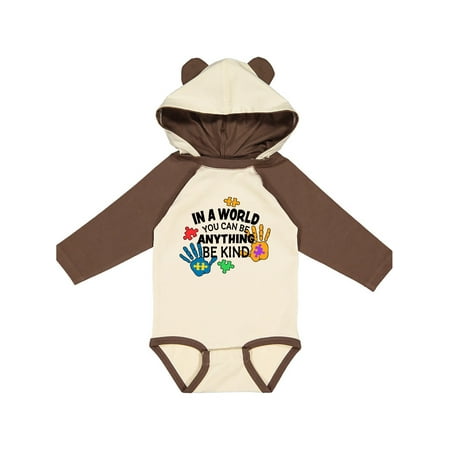 Inktastic In a World You Can Be Anything Be Kind Autism Awareness Gift Baby Boy or Baby Girl Long Sleeve Bodysuit
Inktastic In a World You Can Be Anything Be Kind Autism Awareness Gift Baby Boy or Baby Girl Long Sleeve Bodysuit
