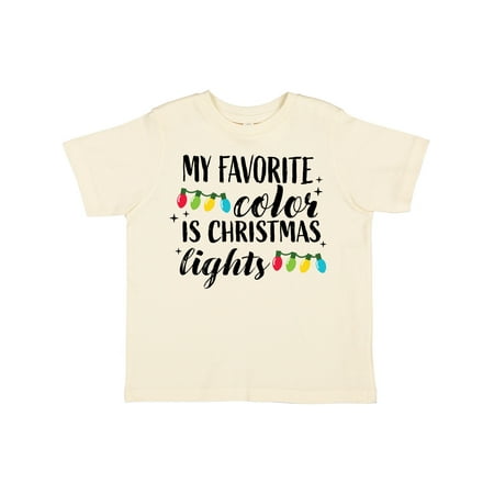 Inktastic My Favorite Color is Christmas Lights Gift Toddler Boy or Toddler Girl T-Shirt
Inktastic My Favorite Color is Christmas Lights Gift Toddler Boy or Toddler Girl T-Shirt