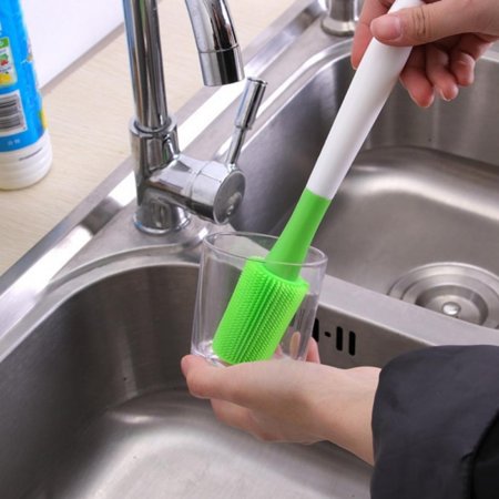 ZDMATHE Multifunctional Silicone cleaning brush Cup brush Creative long handle bottle brush Home Kitchen Cleaning
ZDMATHE Multifunctional Silicone cleaning brush Cup brush Creative long handle bottle brush Home Kitchen Cleaning