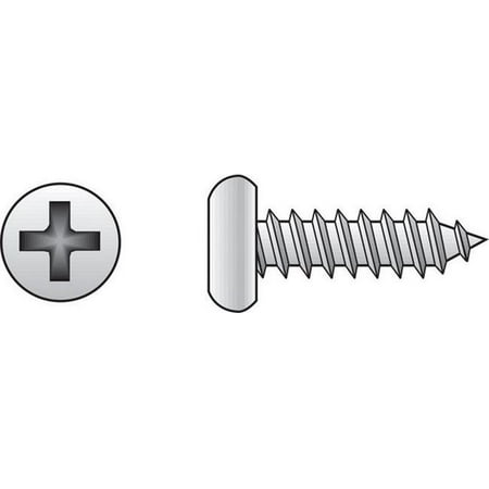 Hillman 0823302 10 x 2.5 in. Pan Head Stainless Steel Sheet Metal Screws 50 per Box
Hillman 0823302 10 x 2.5 in. Pan Head Stainless Steel Sheet Metal Screws 50 per Box