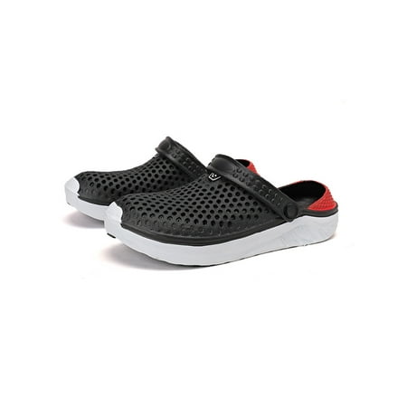 Daeful Women Men Clogs Summer Garden Shoes Mules Slippers Garden Clogs Beach Sandals Hollow Out Closed Toe Sandals Black 5.5
Daeful Women Men Clogs Summer Garden Shoes Mules Slippers Garden Clogs Beach Sandals Hollow Out Closed Toe Sandals Black 5.5