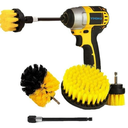 OKESYO 4-piece drilling cleaning brush multi-purpose shower brush is very suitable
OKESYO 4-piece drilling cleaning brush multi-purpose shower brush is very suitable