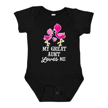 Inktastic My Great Aunt Loves Me with Two Flamingos Gift Baby Boy or Baby Girl Bodysuit
Inktastic My Great Aunt Loves Me with Two Flamingos Gift Baby Boy or Baby Girl Bodysuit