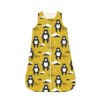 Rocae Cartoon Bear Yellow for Baby Unisex Sleeping Bag Sack Blanket baby sleep sack Wearable Blanket for Newborns Boys Girls-Small
Rocae Cartoon Bear Yellow for Baby Unisex Sleeping Bag Sack Blanket baby sleep sack Wearable Blanket for Newborns Boys Girls-Small