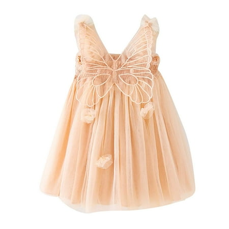 Funicet Baby Girls Summer Slip Dresses Cute Mesh Elegant Flower Wing Suspenders Dresses Casual Flowy Dresses
Funicet Baby Girls Summer Slip Dresses Cute Mesh Elegant Flower Wing Suspenders Dresses Casual Flowy Dresses
