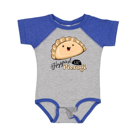 Inktastic Happiest Lil Pierogi Gift Baby Boy or Baby Girl Bodysuit
