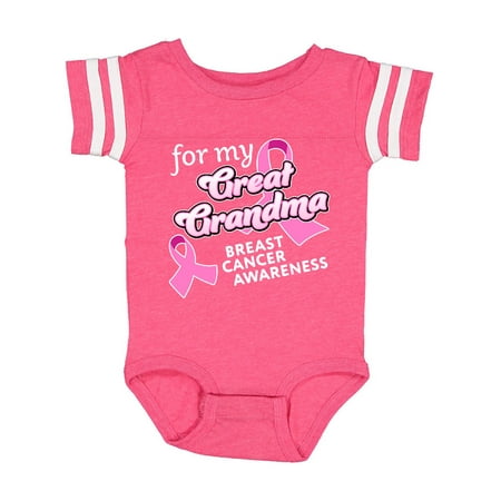 Inktastic For My Great Grandma-Breast Cancer Awareness Gift Baby Boy or Baby Girl Bodysuit
Inktastic For My Great Grandma-Breast Cancer Awareness Gift Baby Boy or Baby Girl Bodysuit