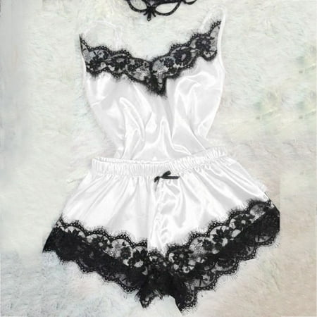 MRULIC lingerie for women 2PC Lingerie Women Nightdress Nightgown Sleepwear Underwear Set White + 3XL
MRULIC lingerie for women 2PC Lingerie Women Nightdress Nightgown Sleepwear Underwear Set White + 3XL