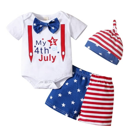 Tregren Independence Day Baby Boy Shorts Outfit Letter Tank Shirt Top American Flag Print Elastic Waist Shorts Set
Tregren Independence Day Baby Boy Shorts Outfit Letter Tank Shirt Top American Flag Print Elastic Waist Shorts Set