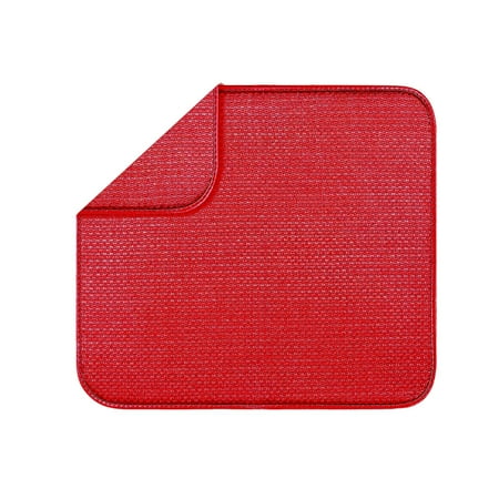 Absorbent Drying Mat for Kitchen Counter Placemat Keep Countertop Clean and Dry Draining Mat for Water Cups and Coffee Mugs Glassware Pots red
Absorbent Drying Mat for Kitchen Counter Placemat Keep Countertop Clean and Dry Draining Mat for Water Cups and Coffee Mugs Glassware Pots red