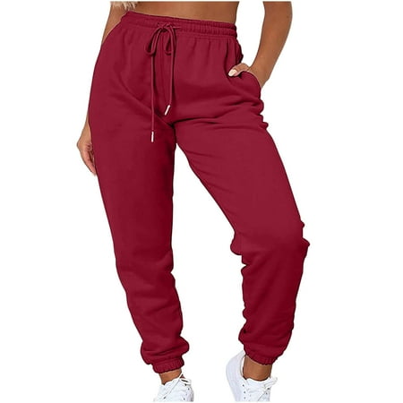 Dadaria Work Pants for Women Office Professional High Waisted Slim High Elastic Waist Solid Color Sports Pants With with Pocket Wine S Female
Dadaria Work Pants for Women Office Professional High Waisted Slim High Elastic Waist Solid Color Sports Pants With with Pocket Wine S Female