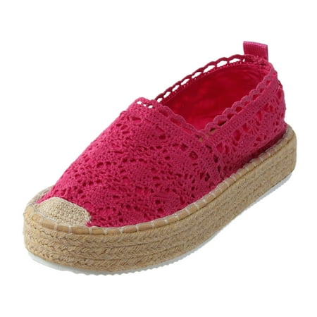 Mortilo Women Hollow Platform Casual Shoes Solid Color Breathable Wedge Espadrilles PU casual shoes for Women Hot Pink
Mortilo Women Hollow Platform Casual Shoes Solid Color Breathable Wedge Espadrilles PU casual shoes for Women Hot Pink