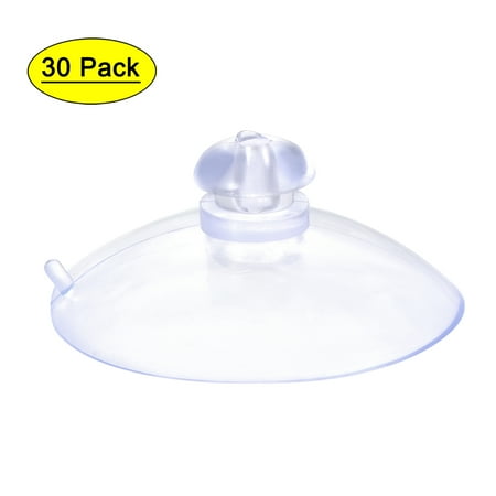 Uxcell Suction Cup without Hooks 32mm Dia. Wall Hanger for Home Kitchen Bathroom Transparent PVC Pack of 30
Uxcell Suction Cup without Hooks 32mm Dia. Wall Hanger for Home Kitchen Bathroom Transparent PVC Pack of 30
