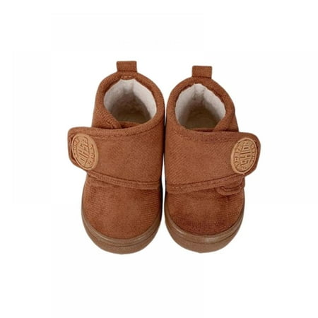 Kids Shoes Winter Boys Cotton Low-top Snow Boots Children Fashion Plush Warm Ankle Boots Sport Shoes