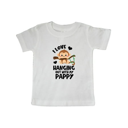 Inktastic Monkey I Love Hanging out with My Pappy Gift Baby Boy or Baby Girl T-Shirt
Inktastic Monkey I Love Hanging out with My Pappy Gift Baby Boy or Baby Girl T-Shirt