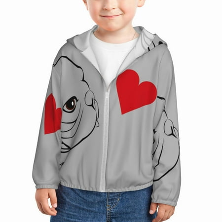 Gaeub Animal Bulldog1 Print Athletic Sun Protection Hoodie for Kids Long Sleeve Outdoor UV Shirt Running Fishing Top for Boys Girls-3 Years
Gaeub Animal Bulldog1 Print Athletic Sun Protection Hoodie for Kids Long Sleeve Outdoor UV Shirt Running Fishing Top for Boys Girls-3 Years