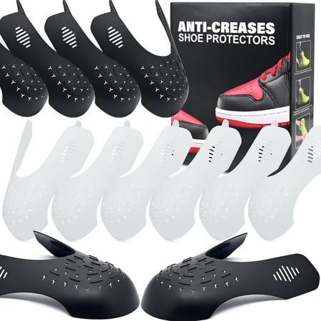 6 Pairs Crease Protectors for Shoe Sneakers, Air Jordan,Air Force, Dunks and More,Shoe Shape Holder