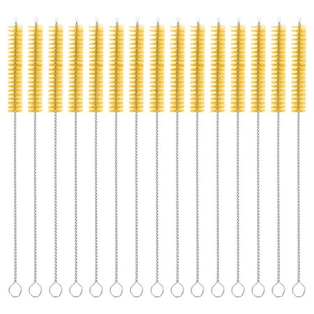 Uxcell 15Pack Drinking Straw Cleaning Brushes 8 x 3/8 Nylon Bristles Long Straw Brush for Bottle and Tube (Yellow)
Uxcell 15Pack Drinking Straw Cleaning Brushes 8 x 3/8 Nylon Bristles Long Straw Brush for Bottle and Tube (Yellow)