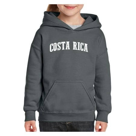 Costa Rica Youth Hoodie Hooded Sweatshirt
