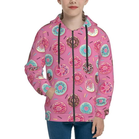 Hoodies for Teen Girls Boys Donut Pink Print Long Sleeve Youth Kids Essentials Zip Up Hoodie Lghtweight Fashion Hoodies & Sweatshirts Jacket Fall Winter Outfits Tops
Hoodies for Teen Girls Boys Donut Pink Print Long Sleeve Youth Kids Essentials Zip Up Hoodie Lghtweight Fashion Hoodies & Sweatshirts Jacket Fall Winter Outfits Tops