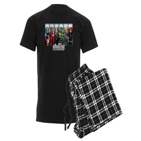 CafePress - Avengers Assemble - Men s Dark Pajamas