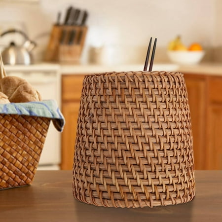 Tea accessories Rattan Chopsticks Tube Shovel Spoons Bucket Dinner Knives Forks Tableware Storage Box Home Storage Baskets Organizer B
Tea accessories Rattan Chopsticks Tube Shovel Spoons Bucket Dinner Knives Forks Tableware Storage Box Home Storage Baskets Organizer B