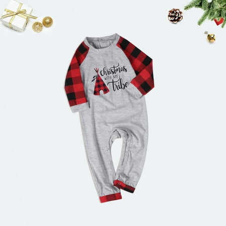 Christmas Pajamas For Family Sleepwear Plaid Printed Long Sleeve Tee And Bottom Loungewear (Baby) Matching Christmas Pjs For Family
Christmas Pajamas For Family Sleepwear Plaid Printed Long Sleeve Tee And Bottom Loungewear (Baby) Matching Christmas Pjs For Family