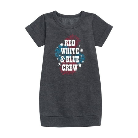 Instant Message - Americana - Red White & Blue Crew - Fireworks - Toddler & Youth Girls Fleece Dress
Instant Message - Americana - Red White & Blue Crew - Fireworks - Toddler & Youth Girls Fleece Dress