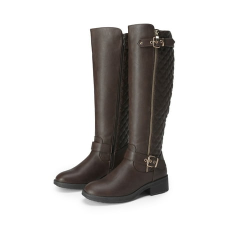 BURUDANI Women Wide Calf Low Heel Knee High Ladies Side Zip Motorcycle Riding Boots Shoes BROWN Size 12
BURUDANI Women Wide Calf Low Heel Knee High Ladies Side Zip Motorcycle Riding Boots Shoes BROWN Size 12