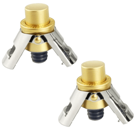 Champagne Stopper Stainless Steel Vacuum Sealed Wine Sparkling Bottle Closure Sealer Gold Blackcoverandwhitebox
Champagne Stopper Stainless Steel Vacuum Sealed Wine Sparkling Bottle Closure Sealer Gold Blackcoverandwhitebox