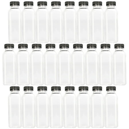 NUOLUX 25 pcs Juice Bottles Plastic Bottle Empty Clear Bottle Reusable Bottle with Caps
NUOLUX 25 pcs Juice Bottles Plastic Bottle Empty Clear Bottle Reusable Bottle with Caps