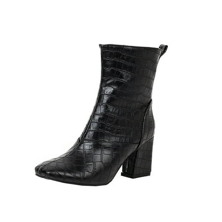 Bnwani Shoes Snadals and Slippers for Women Autumn And Winter Size Women s Boots Thick High-heeled Side Zipper Stone Pattern Short Boots Knight Boots
Bnwani Shoes Snadals and Slippers for Women Autumn And Winter Size Women s Boots Thick High-heeled Side Zipper Stone Pattern Short Boots Knight Boots